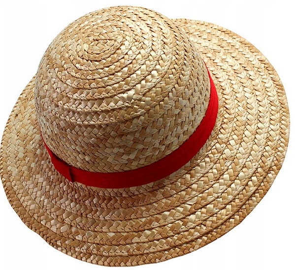One Piece Luffy Straw Hat Adult Size Original
