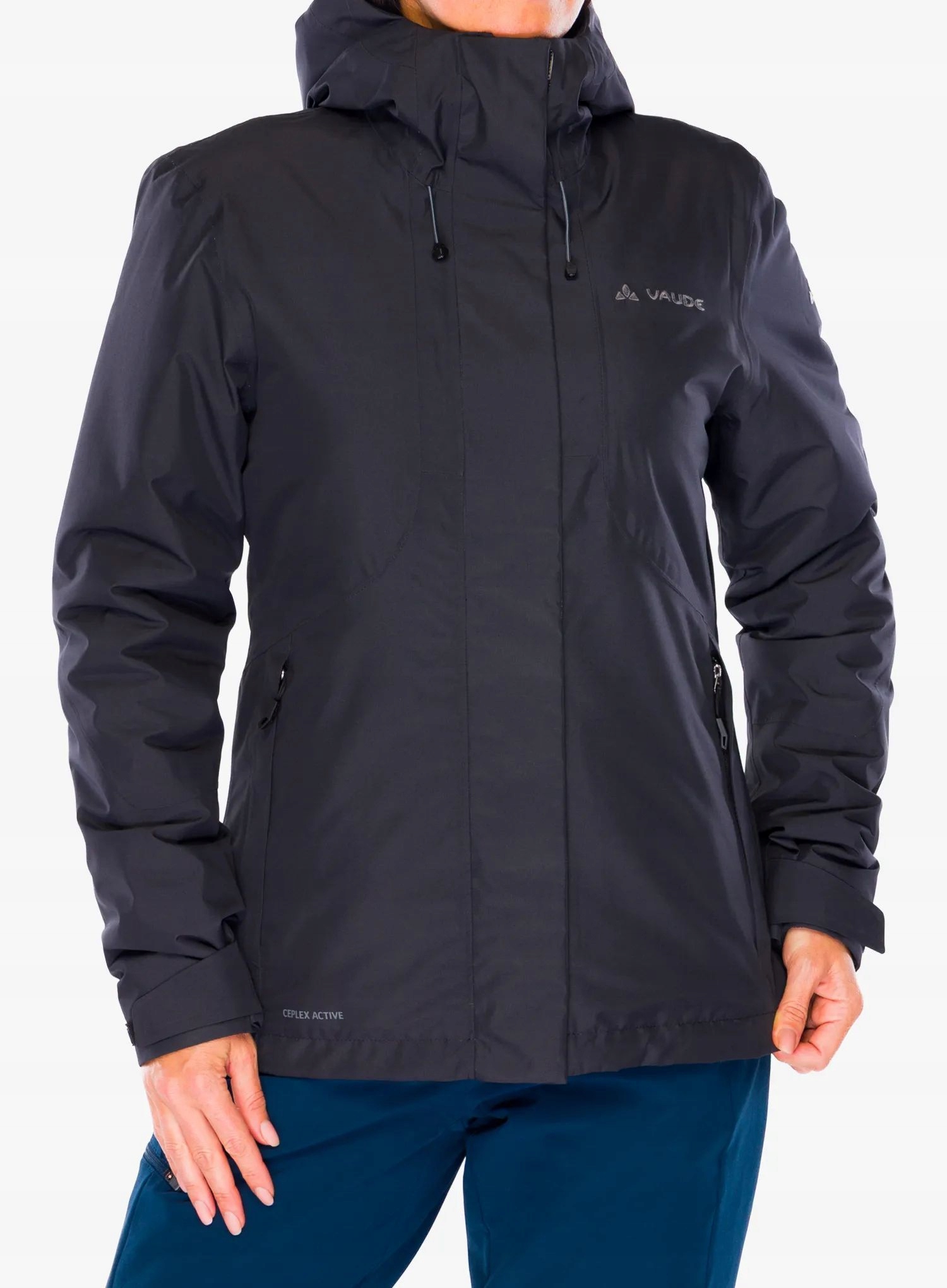 Dámská zateplená bunda Vaude Rosemoor Padded Jacket II fantom 36 (xs)