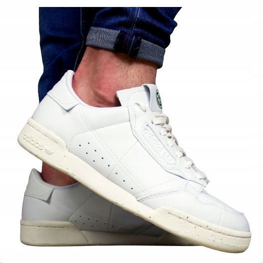 pánské boty Adidas Continental 80 Vegan sportovní tenisky bílé tenisky