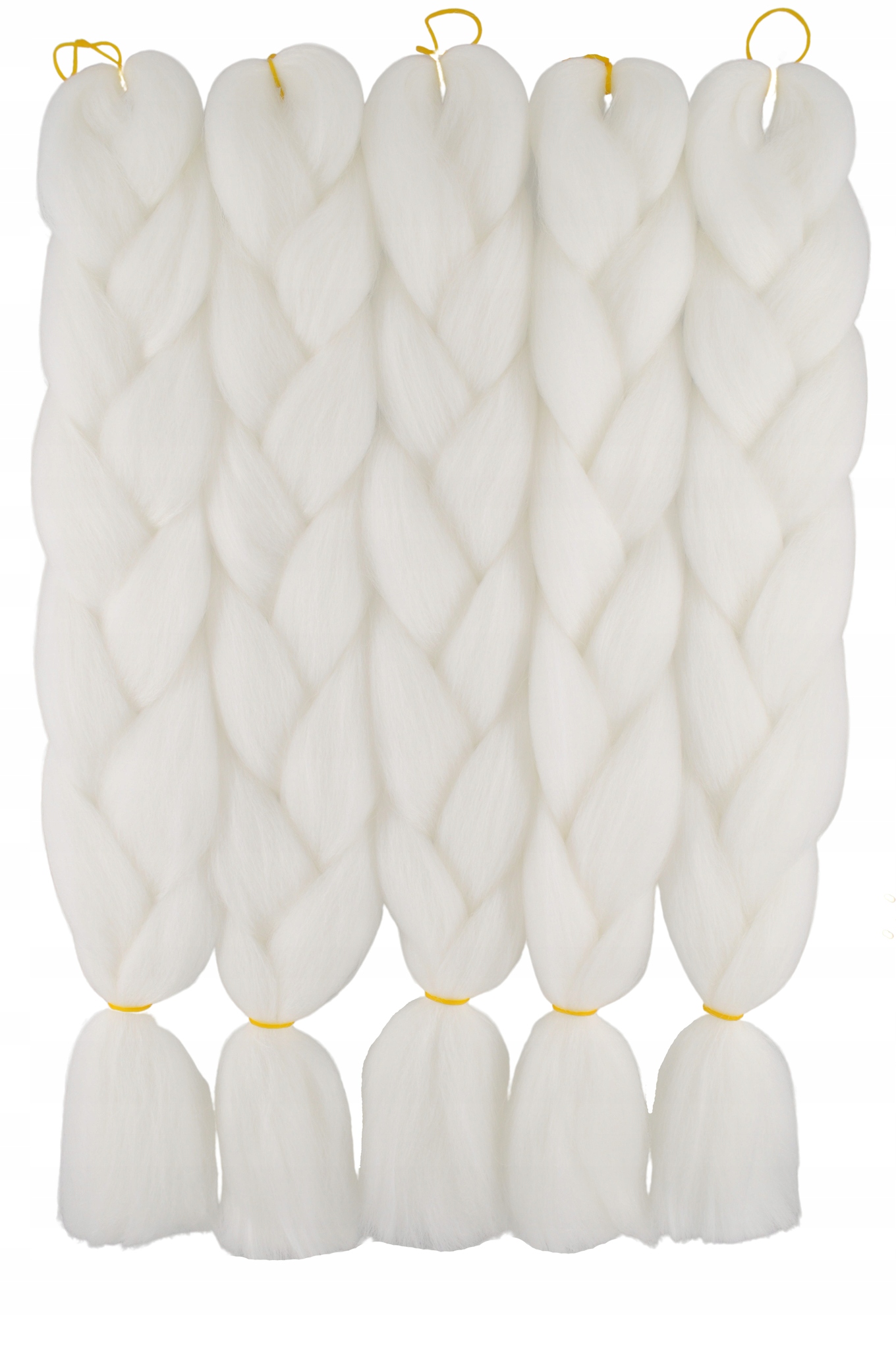 WŁOSY SYNTETYCZNE KOLOROWE WARKOCZYKI OMBRE 1N-01 Marka Smart Colours