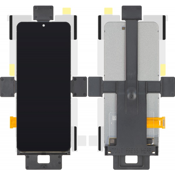 Org Wyświetlacz wewnętrzny LCD bez ramki do Samsung Galaxy Z Flip 4 czarny