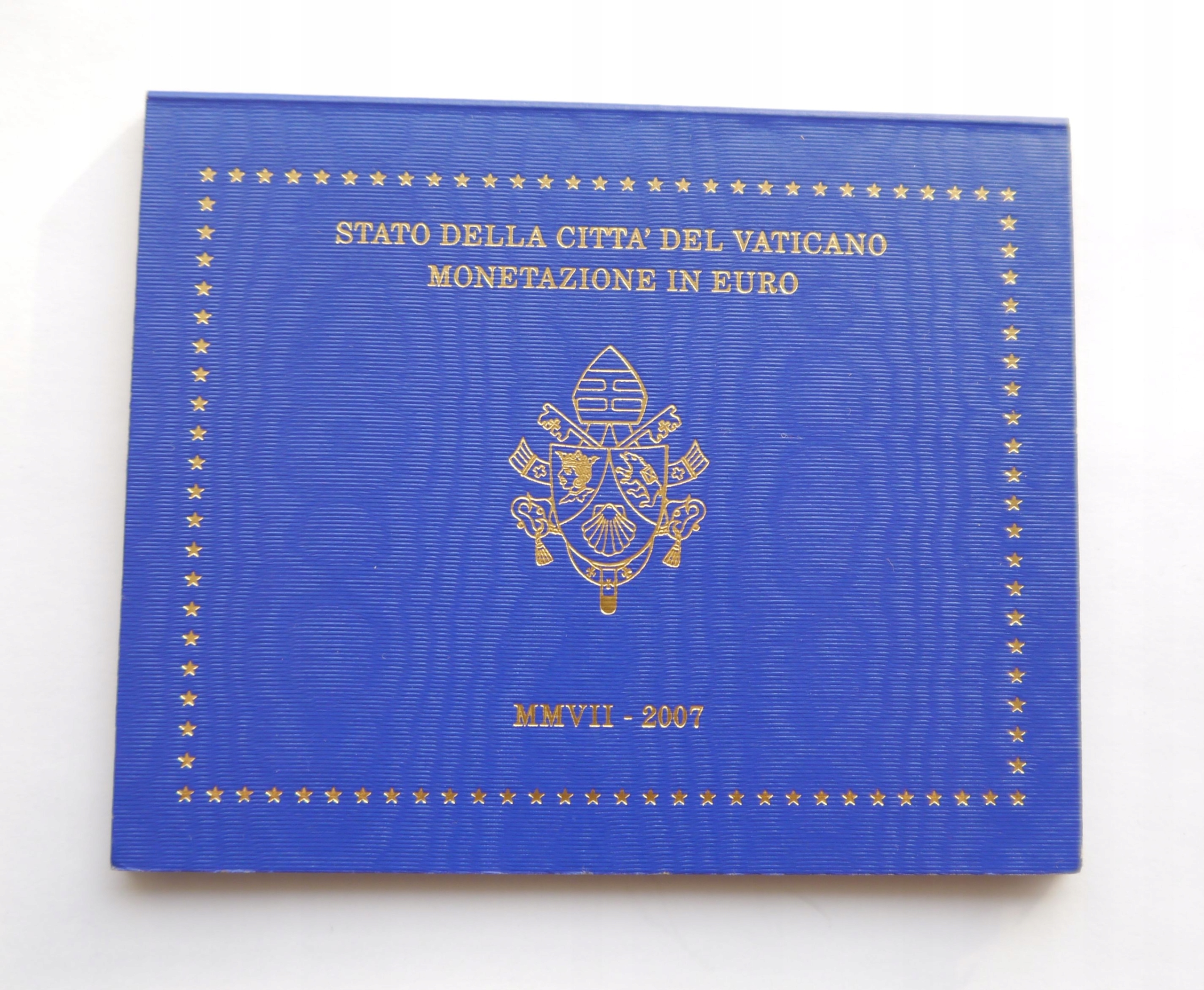 WATYKAN SET 2007 1 CENT - 2 EURO OD 1 ZŁ