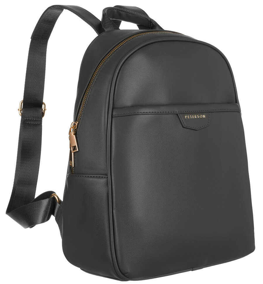 Prostorný batoh z ekologické kůže Peterson