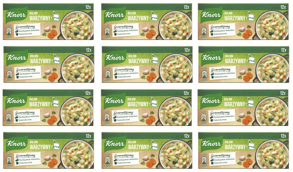 Levně 12 x 120 g Knorr Zeleninový vývar Karton