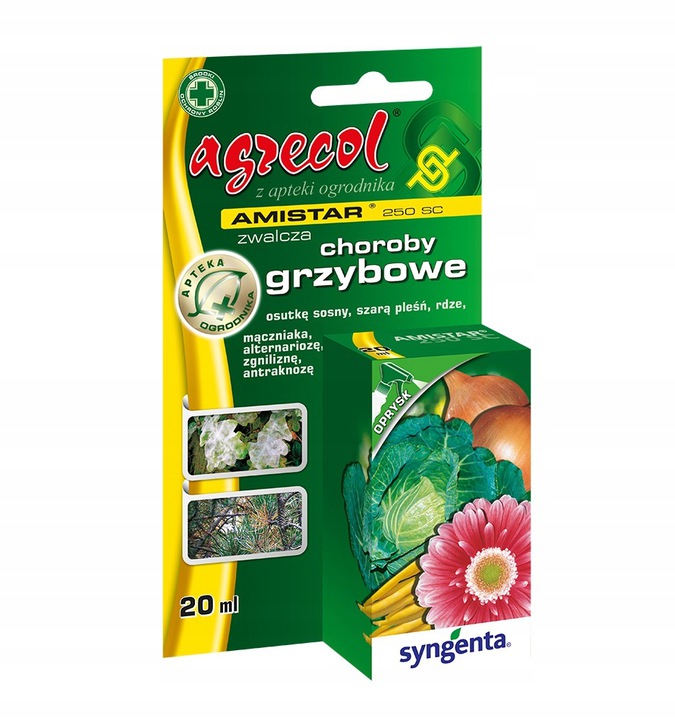 

Amistar 250SC Zwalcza Choroby Grzybowe 20ml