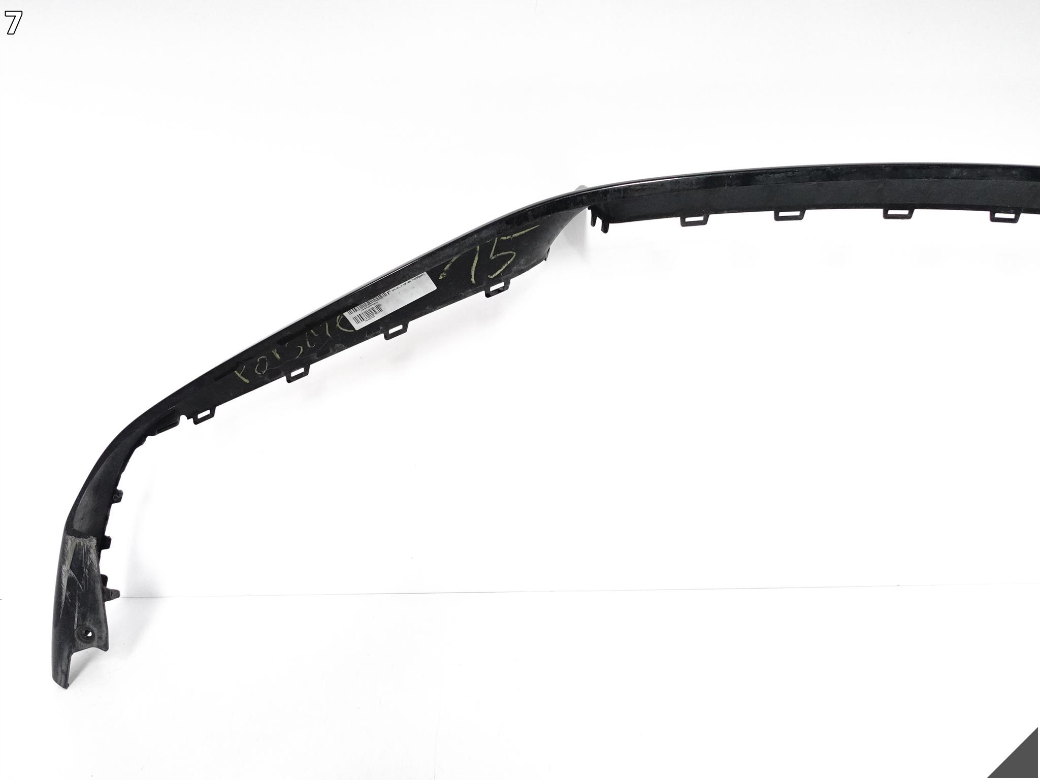 PORSCHE 911 992 TURBO S 20- SPOILER moulding W bumper accessories front