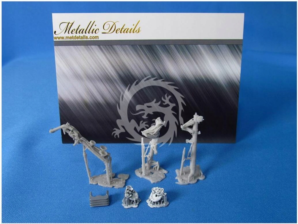 Su-30SM. Podvozky Kitty Hawk Metallic Details MDR48144 v měřítku 1/48