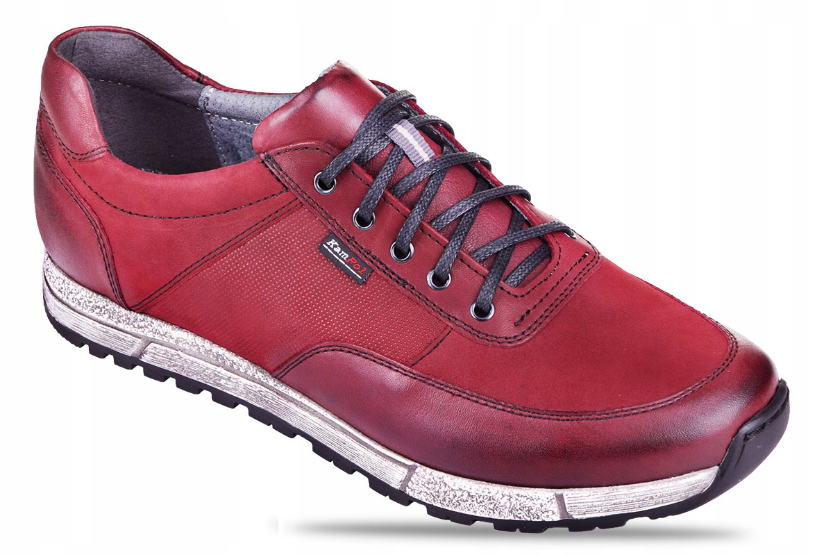

Buty męskie skóra trapery trekkingowe KamPol r.43