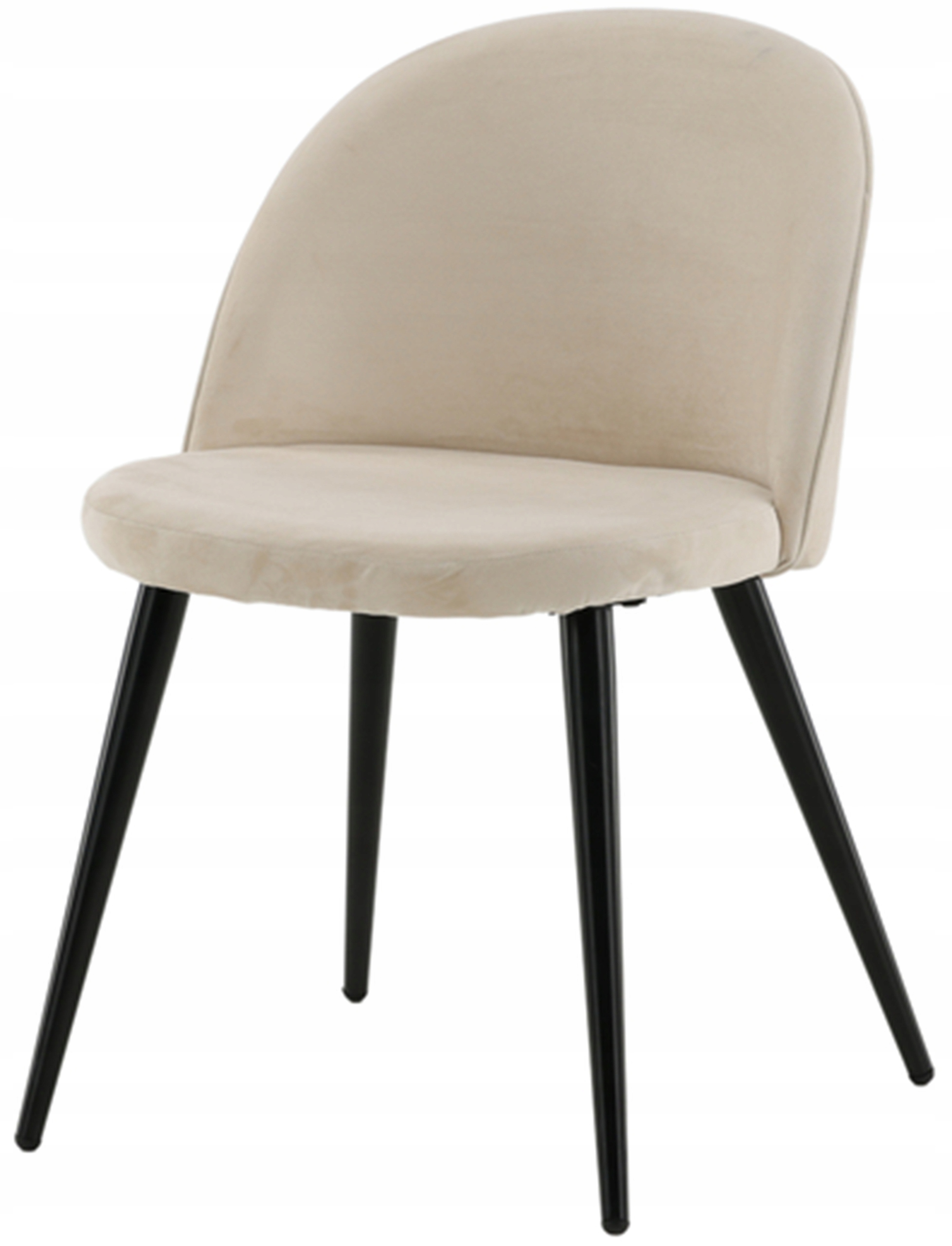 Čalouněná židle Dillize béžová velvet