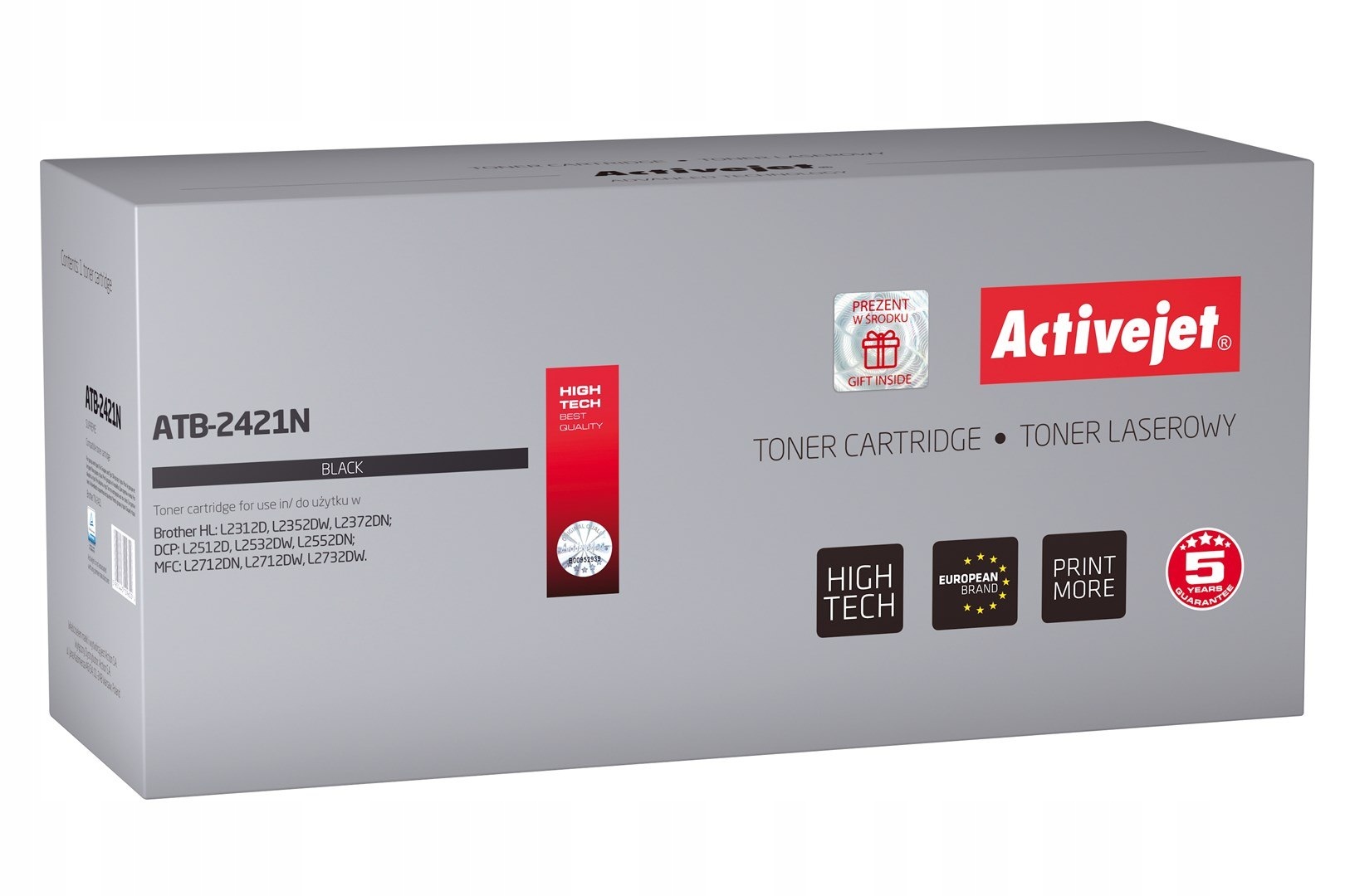 Activejet ATB-2421N Toner (zamiennik Brother TN-2421; Supreme; 3000 stron;