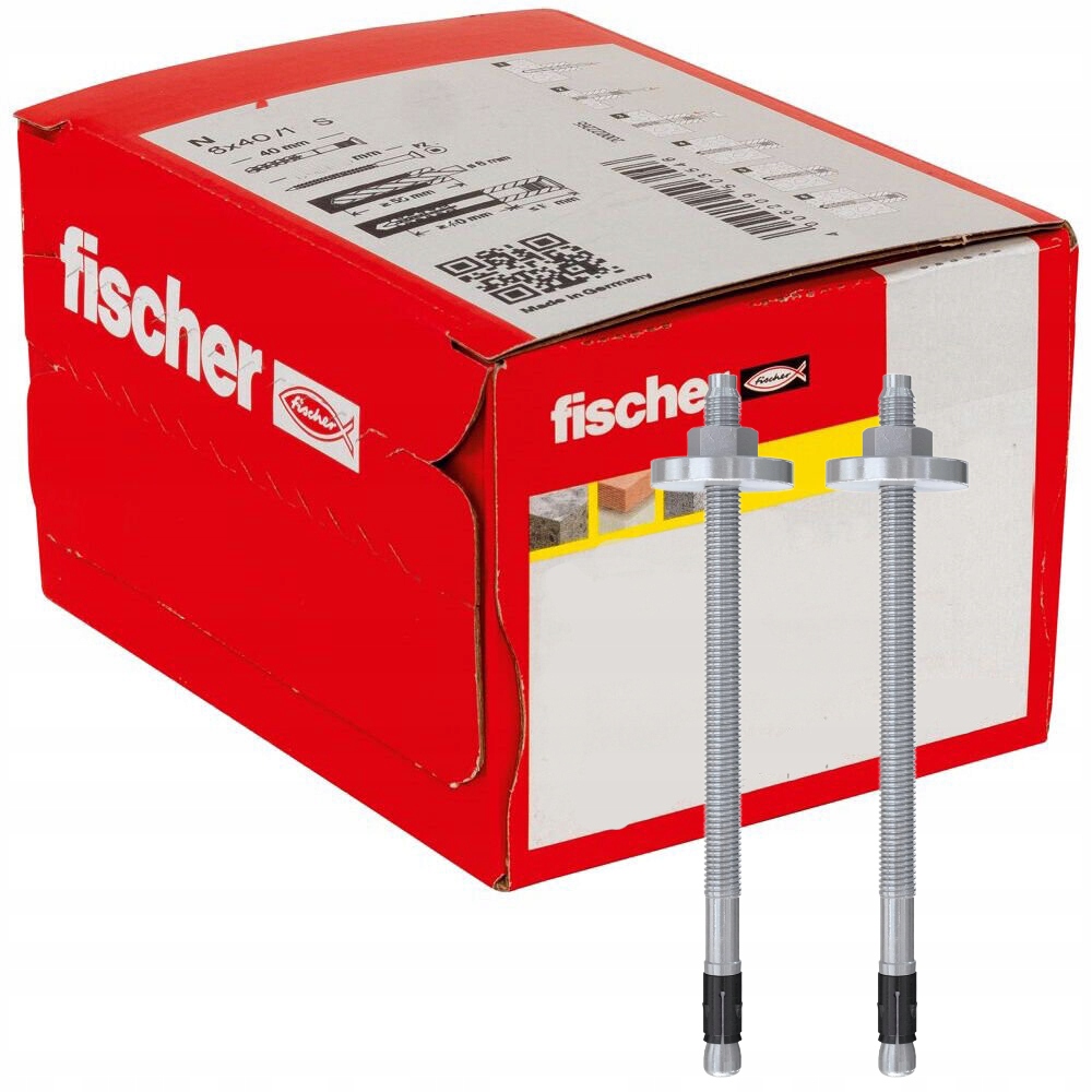 Fischer Kotva čepová Faz II Plus 12/120 Hbs Zp pozinkovaná 20 Ks