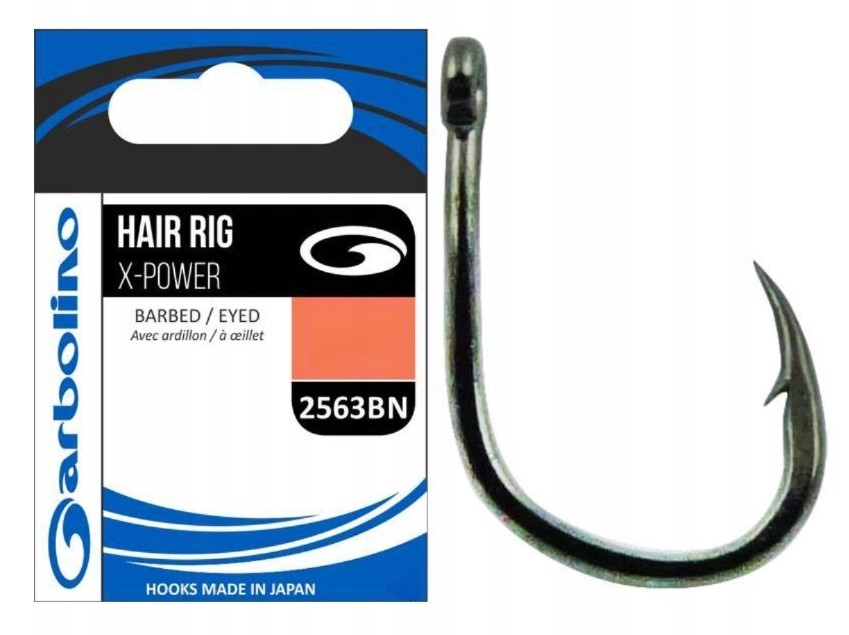 Garbolino haczyki Hair Rig X-Power 2563BN Nr 16