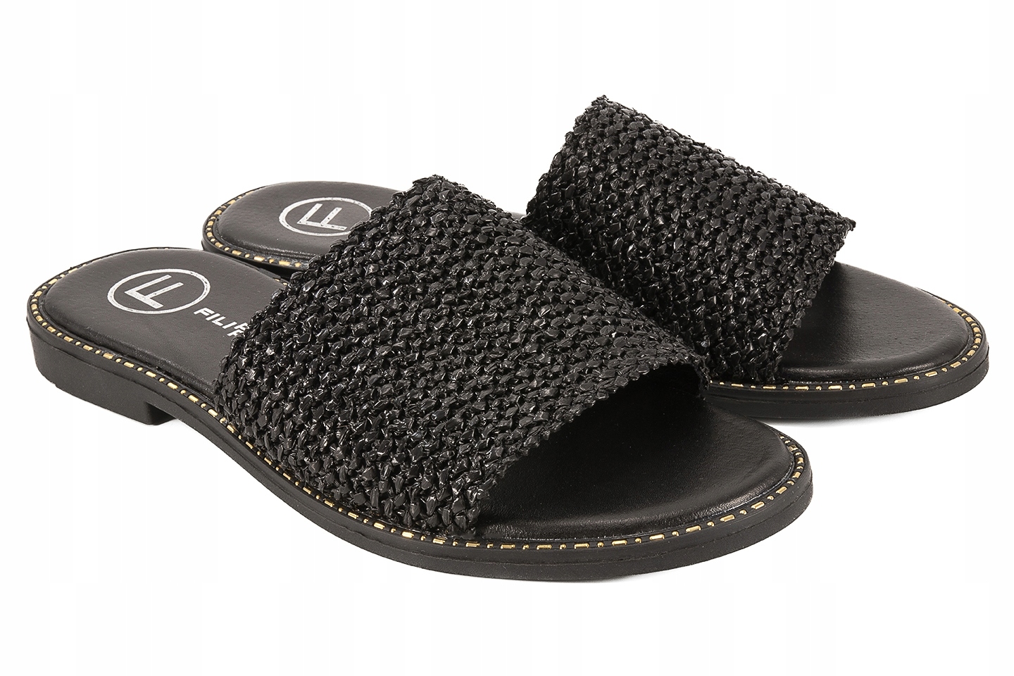 Filippo DK4492 Nazouváky Dámské Ploché černé 36 Černá