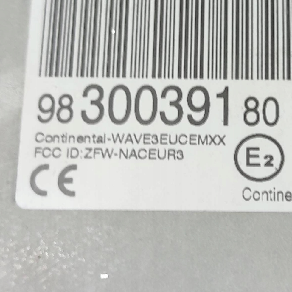 modul der Navigation Peugeot Rifter 9830039180