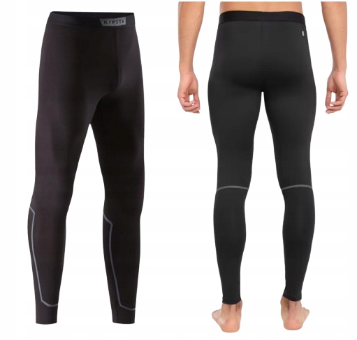 Męskie Legginsy Getry Termoaktywne Piłka Sport XXL