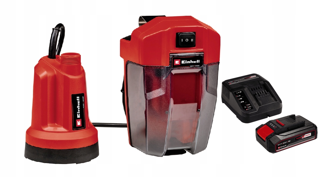 Einhell Ponorné Čerpadlo Ge-sp 18 LL Li 4181560 Set Akumulátor 2,5AH