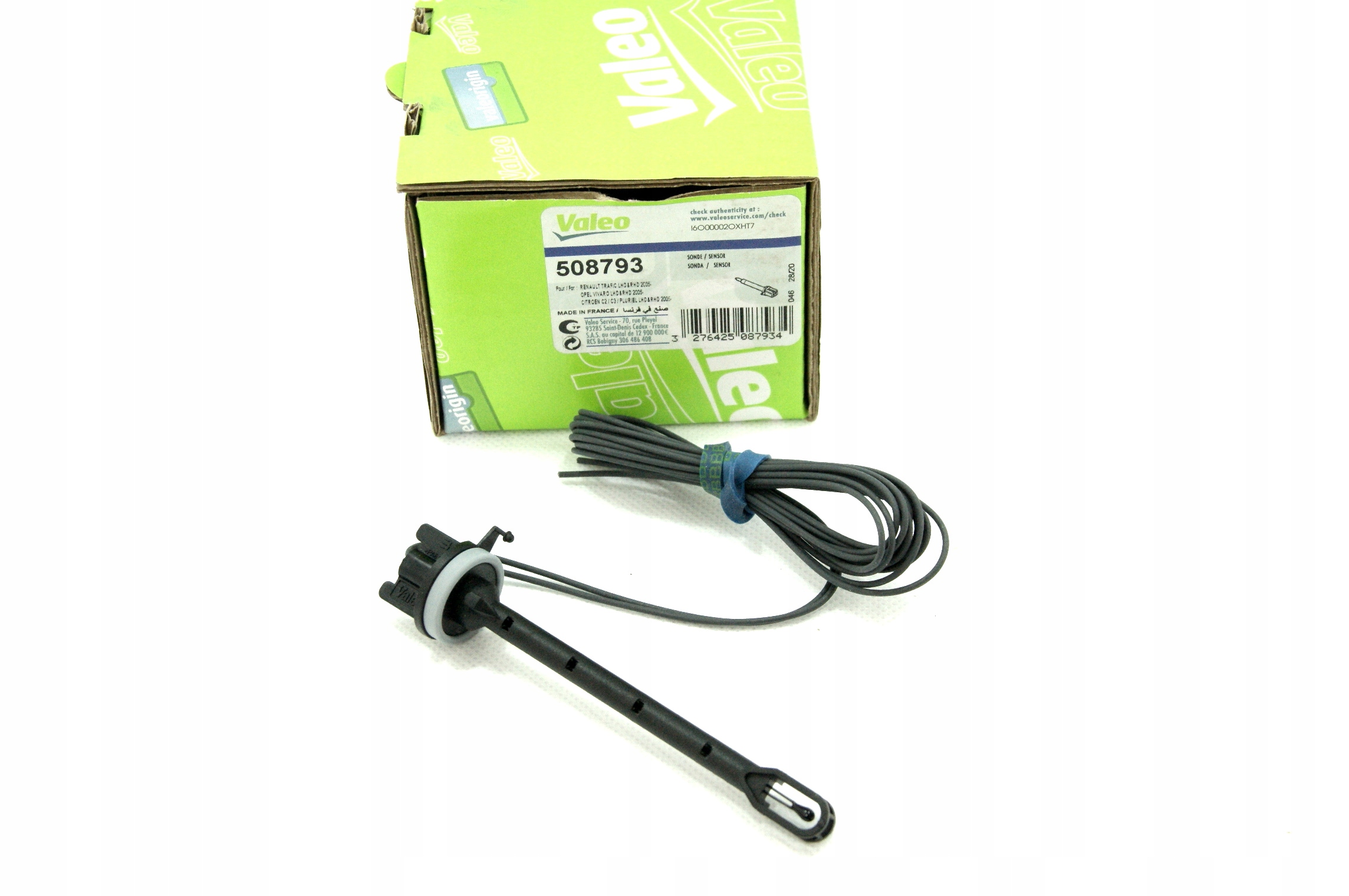 CZUJNIK TEMPERATURY WNETRZA PEUGEOT 207 208 EAN (GTIN) 3276425087934