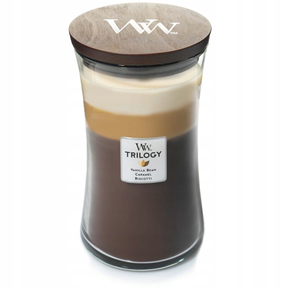Woodwick Cafe Sweets Ww Trilogy Velká svíčka