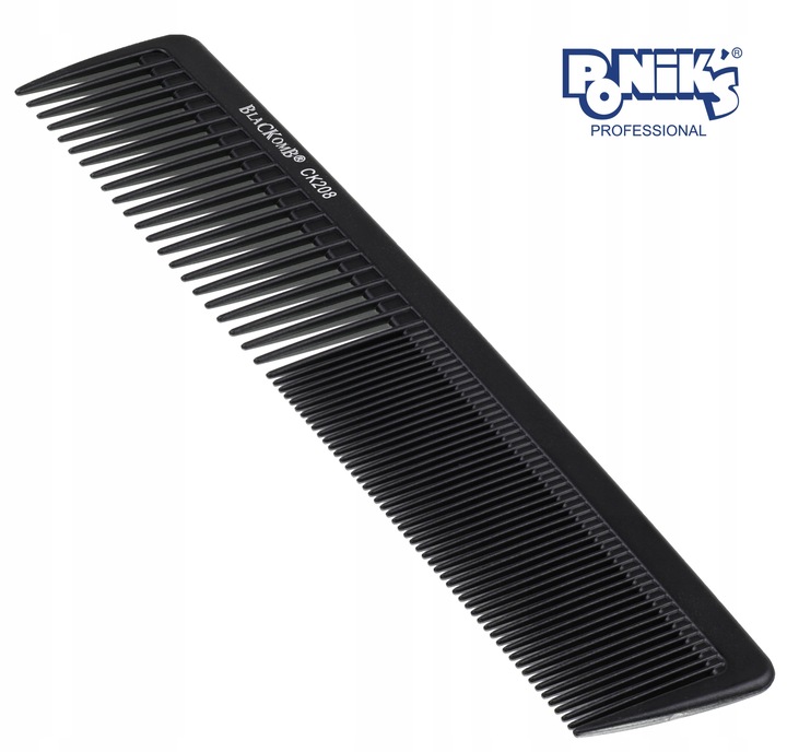 Szeroki Grzebień Do ROZCZESYWANIA Włosów KARBONOWY