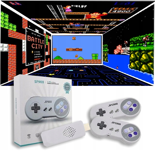 

Gra Tv Konsola Retro Hdmi 2 Pady 1500+ Gier
