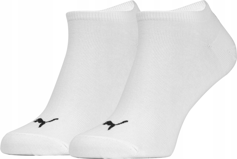 Skarpety stopki PUMA PREMIUM 3PAK 39/42 białe Kolekcja Basic