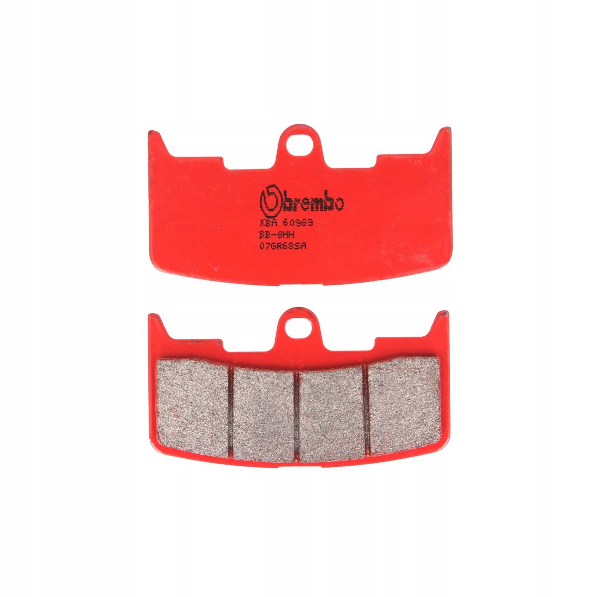 Brzdové doštičky určené pre Brembo 07GR68SA