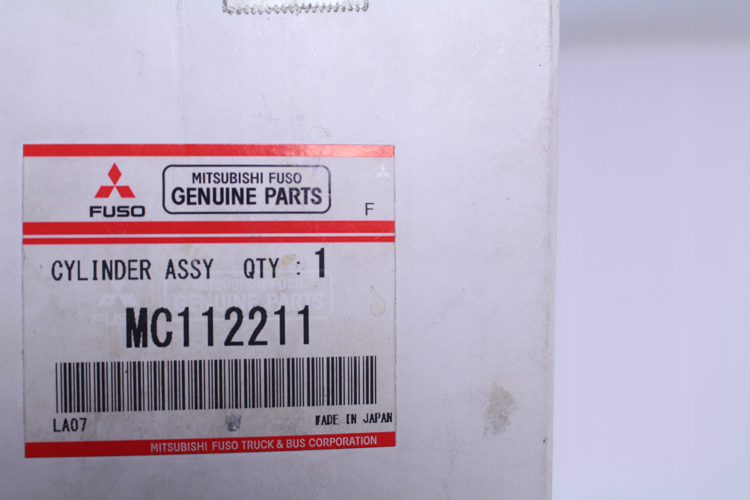 CYLINDEREK HAMULCOWY MITSUBISHI CANTER FUSO Typ samochodu Samochody osobowe