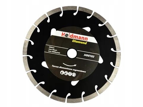 

Tarcza Diamentowa Do Cięcia Betonu 230MM Heidmann