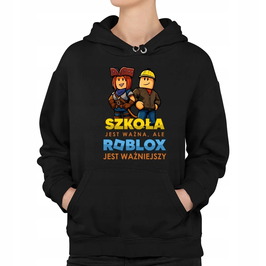 Škola je důležitá Roblox je důležitější dámská Mikina pro fanoušky hry Roblox