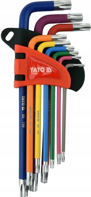 

Zestaw Imbusy Torx Tamperproof T10-T50 9szt.