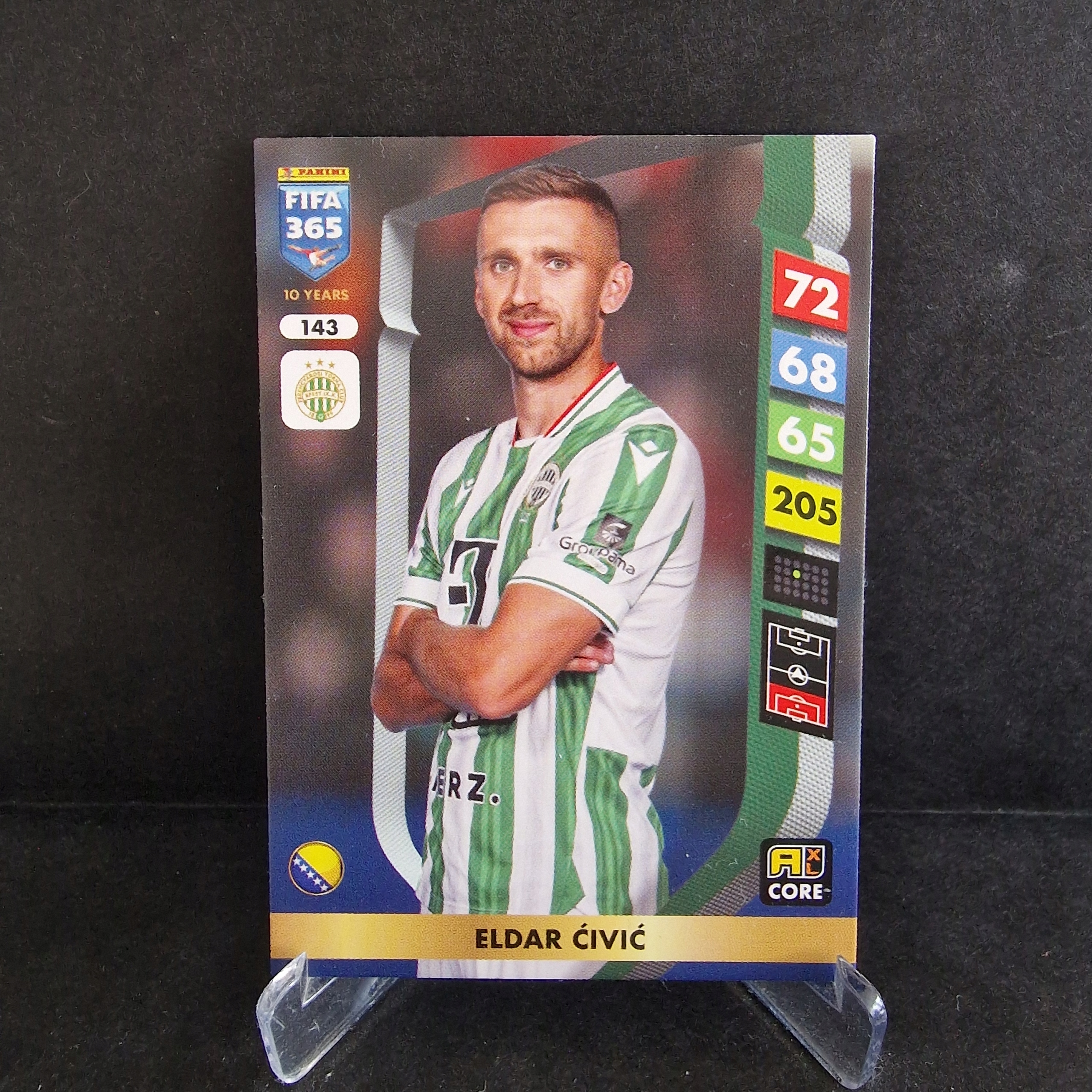 2025 Panini Fifa 365 Eldar Ćivić 143 Ferencvarosi /B14