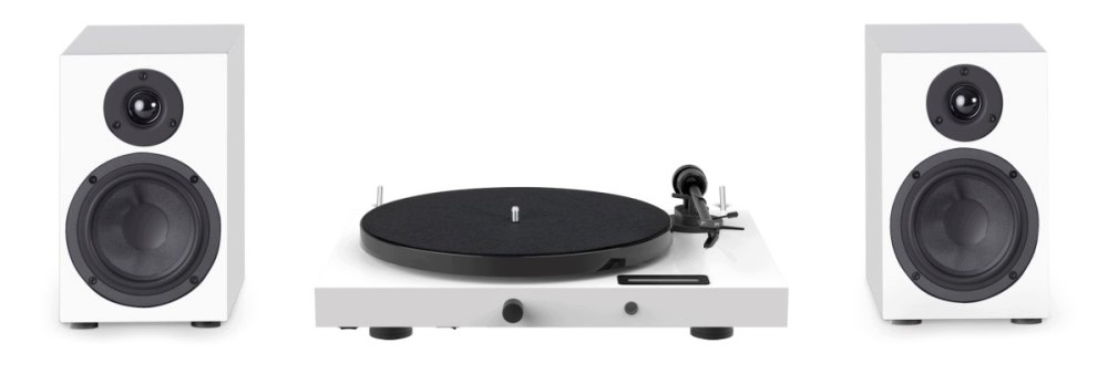 HiFi sada Pro-Ject JukeBox E1 kompletní stereo audio systém s gramofonem