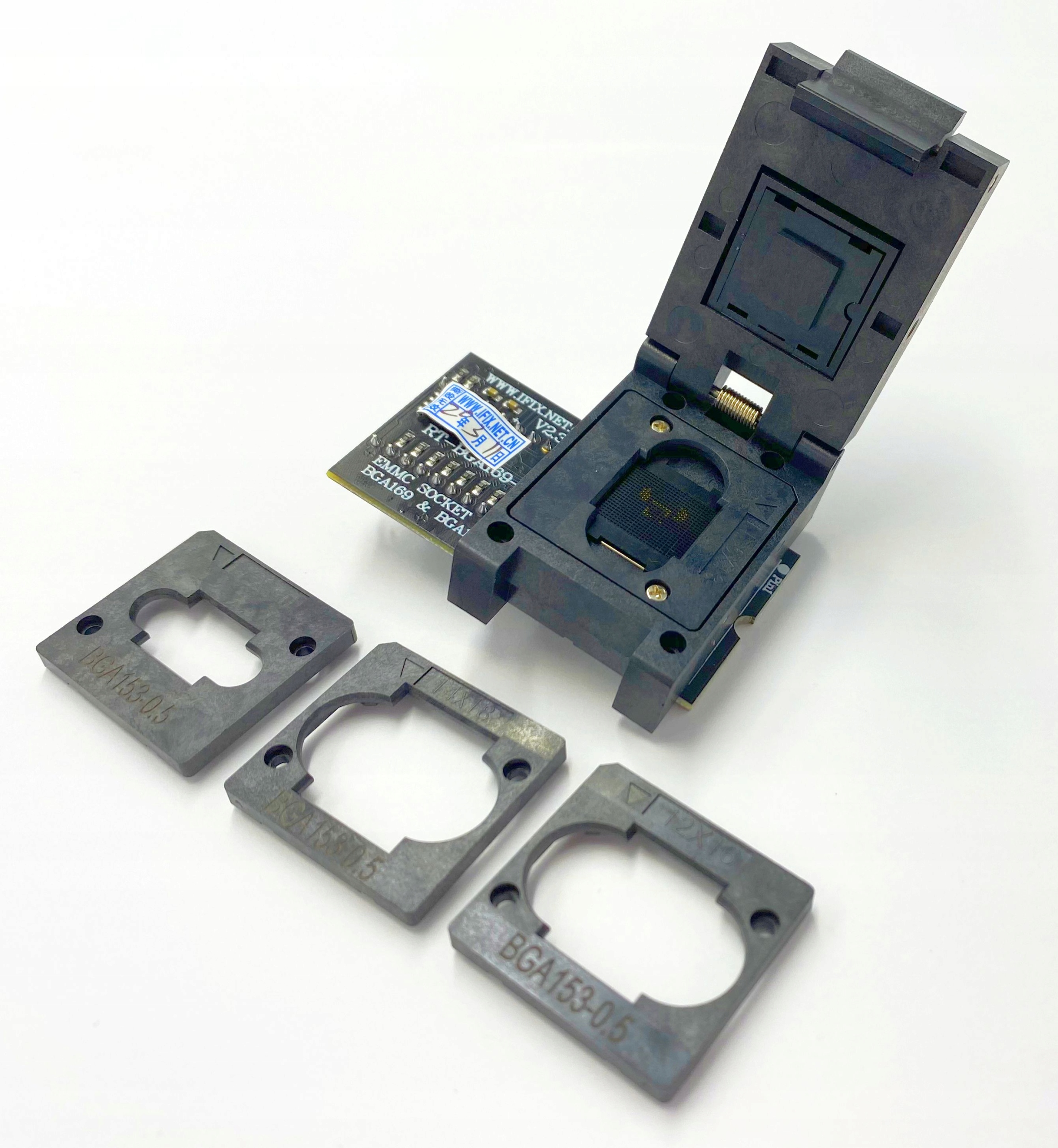 Adapter EMMC EMCP BGA153/169-->PDIP RT809H ZIF