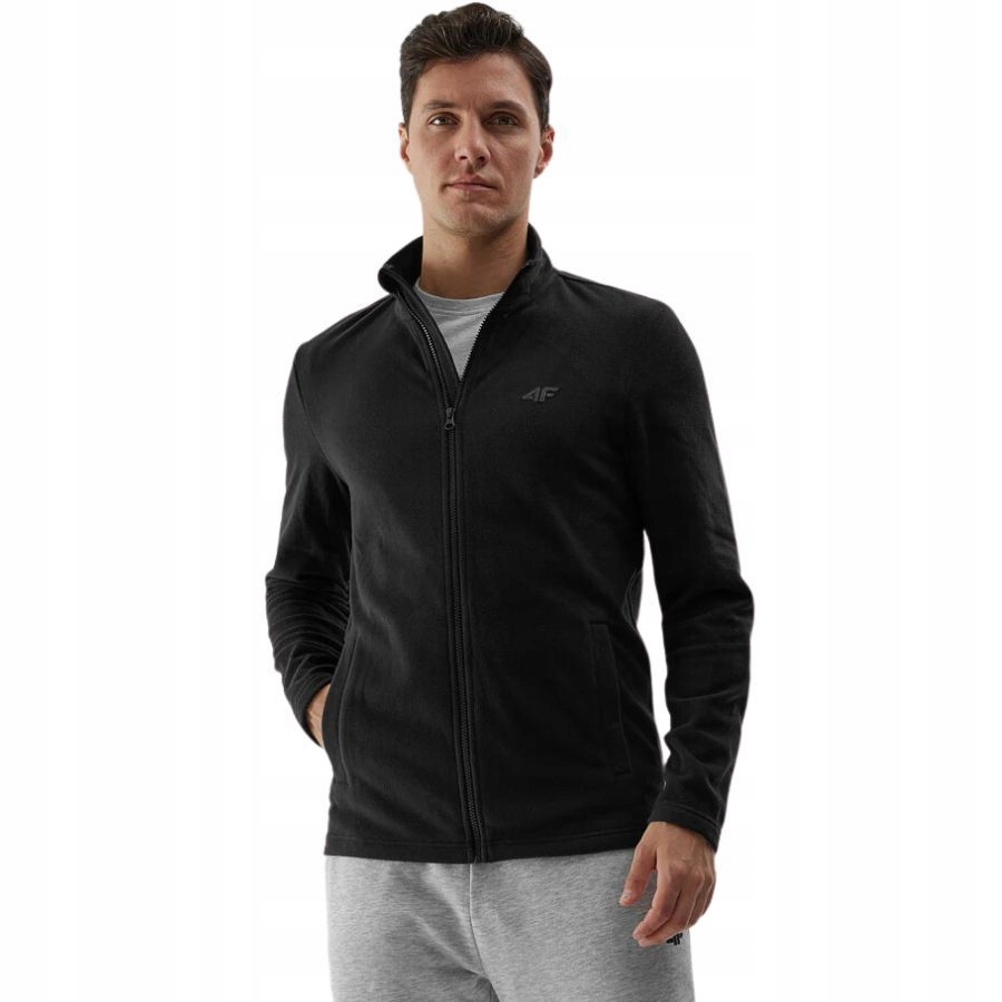 POLAR MĘSKI 4F BLUZA POLAROWA DRESOWA SPORTOWA SWETER NA CO DZIEŃ Marka 4F