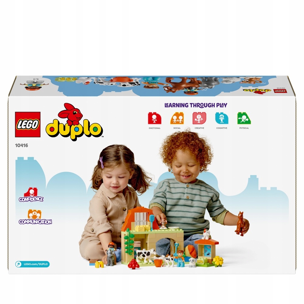 LEGO 10416 DUPLO Opieka nad zwierzętami na farmie Stan opakowania oryginalne