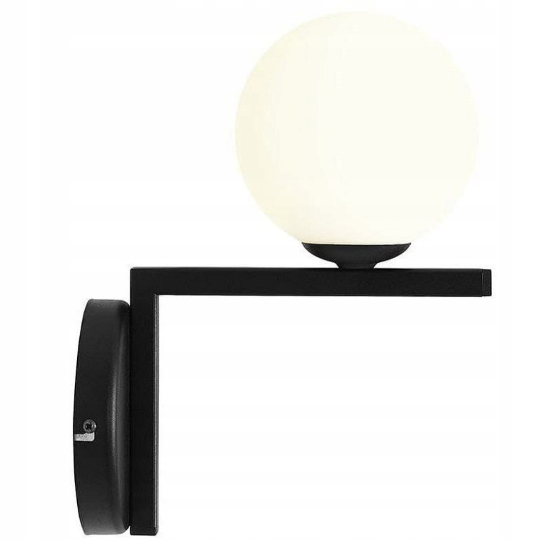 Nástenná lampa, nástenná lampa do obývačky, kuchyne, spálne nad posteľ, čierna Zac