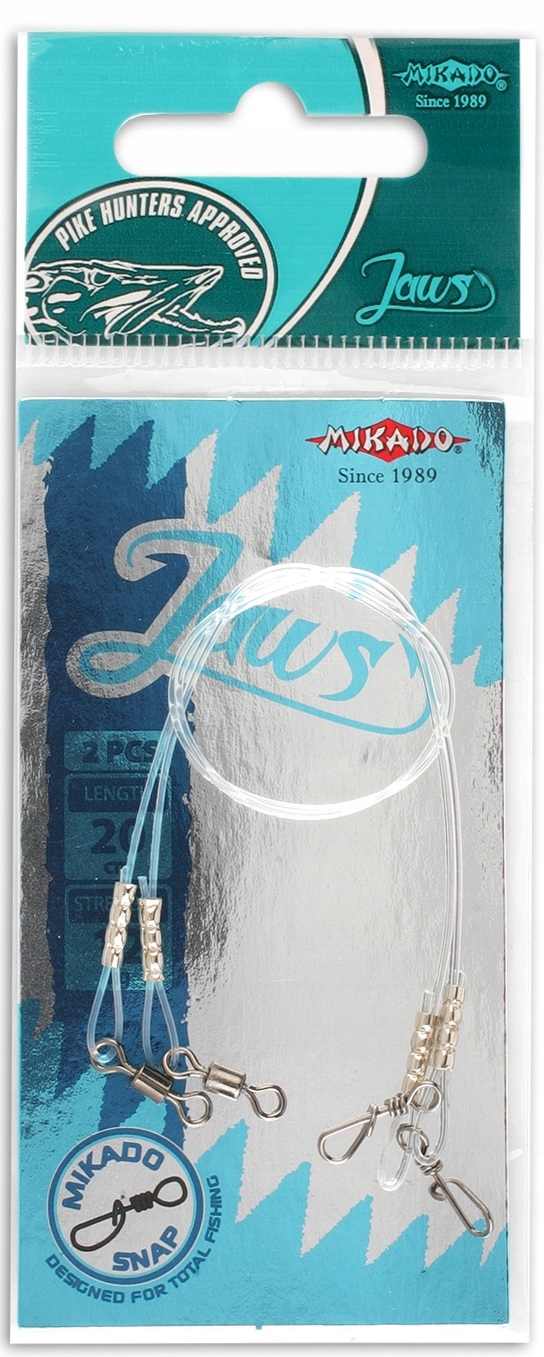 

Przypon Mikado Fluorocarbon 15 Kg 45 CM 2 Szt