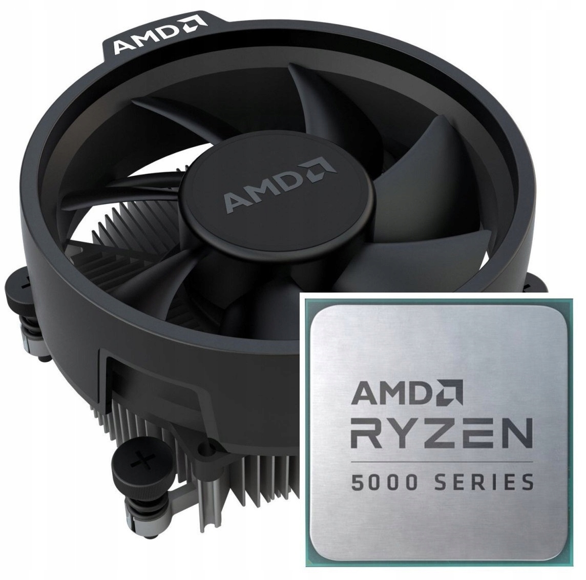 Procesor Amd 5500 Ryzen 5 Oem AM4 Tiché Výkonné Chladenie Procesora Amd