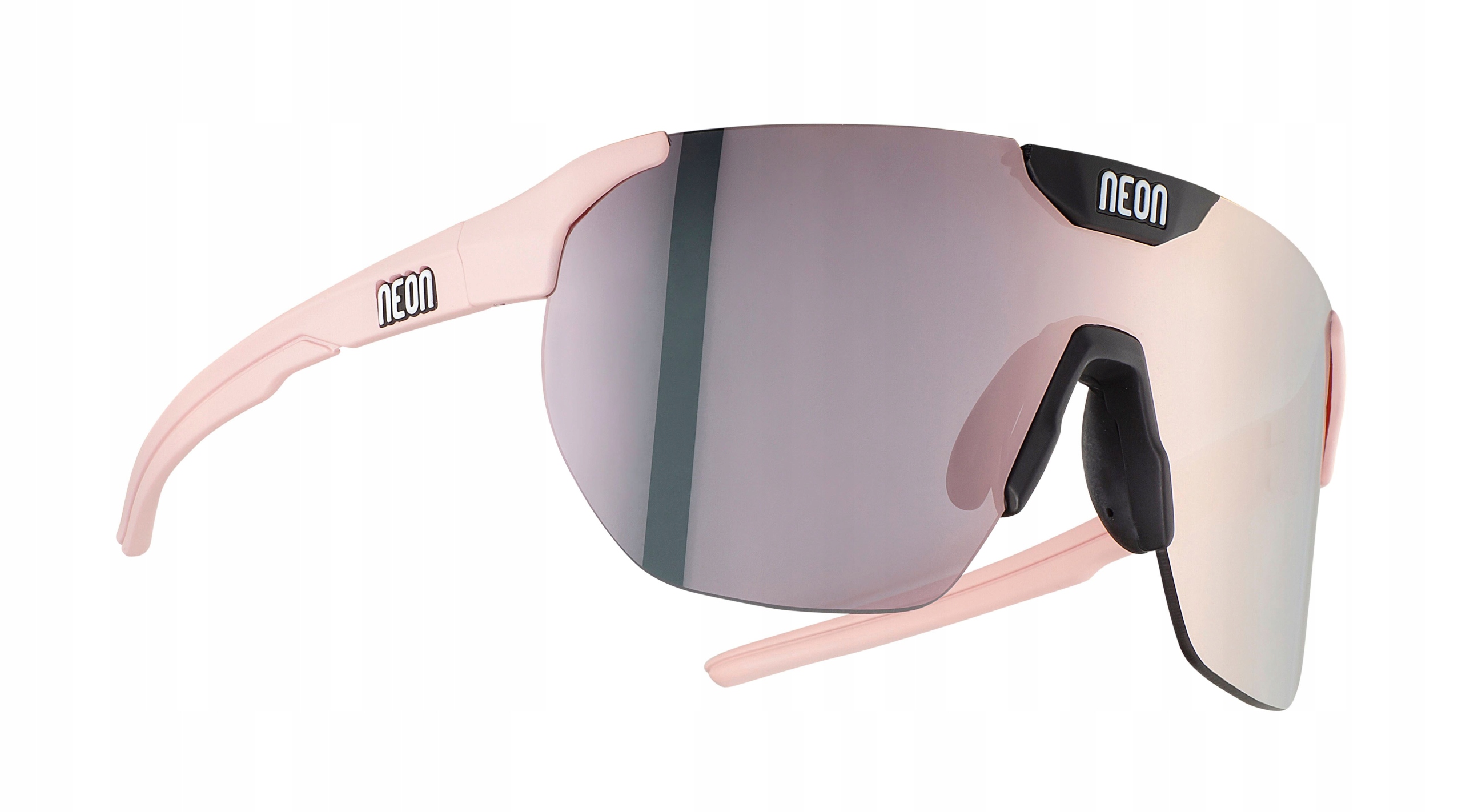 Cyklistické brýle Neon Core Light Pink Mirror
