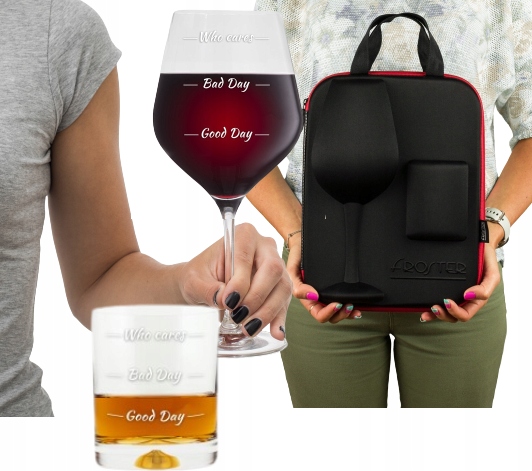 WALENTYNKI prezent Śmieszny Święta KIELISZEK SZKLANKA ETUI dla Żony Męża