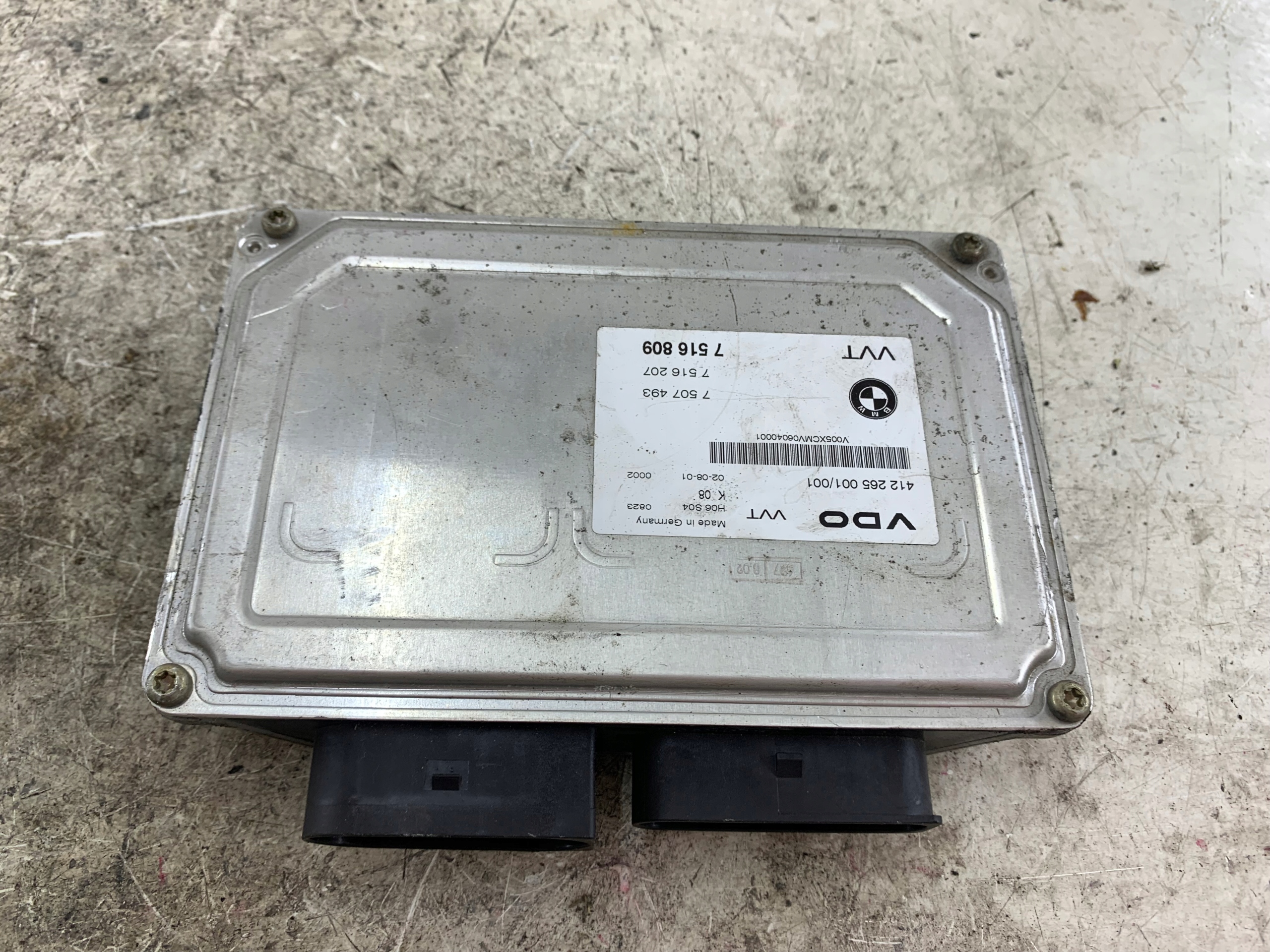 BMW E46 1.8 2.0 unité de commande électronique uce moteur 7516809