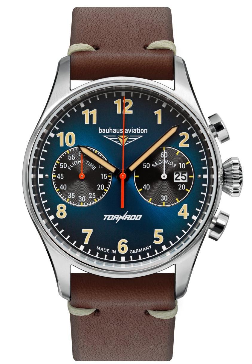 Skupina Zeppelin Nové Originální Pánské Hodinky Bauhaus 2772-3 Tornado Chrono