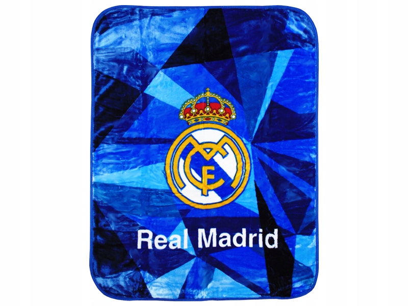 Koc Aksamitny Coral Real Madryt 130 X 170 Narzuta Jakość