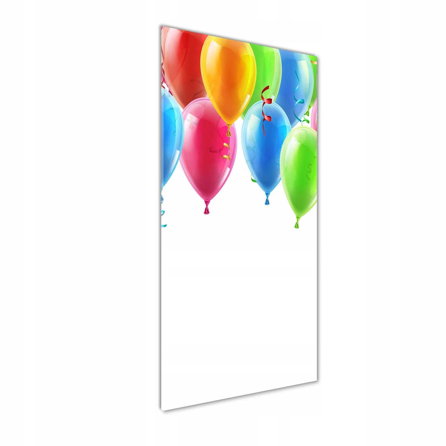 

Foto obraz szkło akrylowe Kolorowe balony 50x125cm