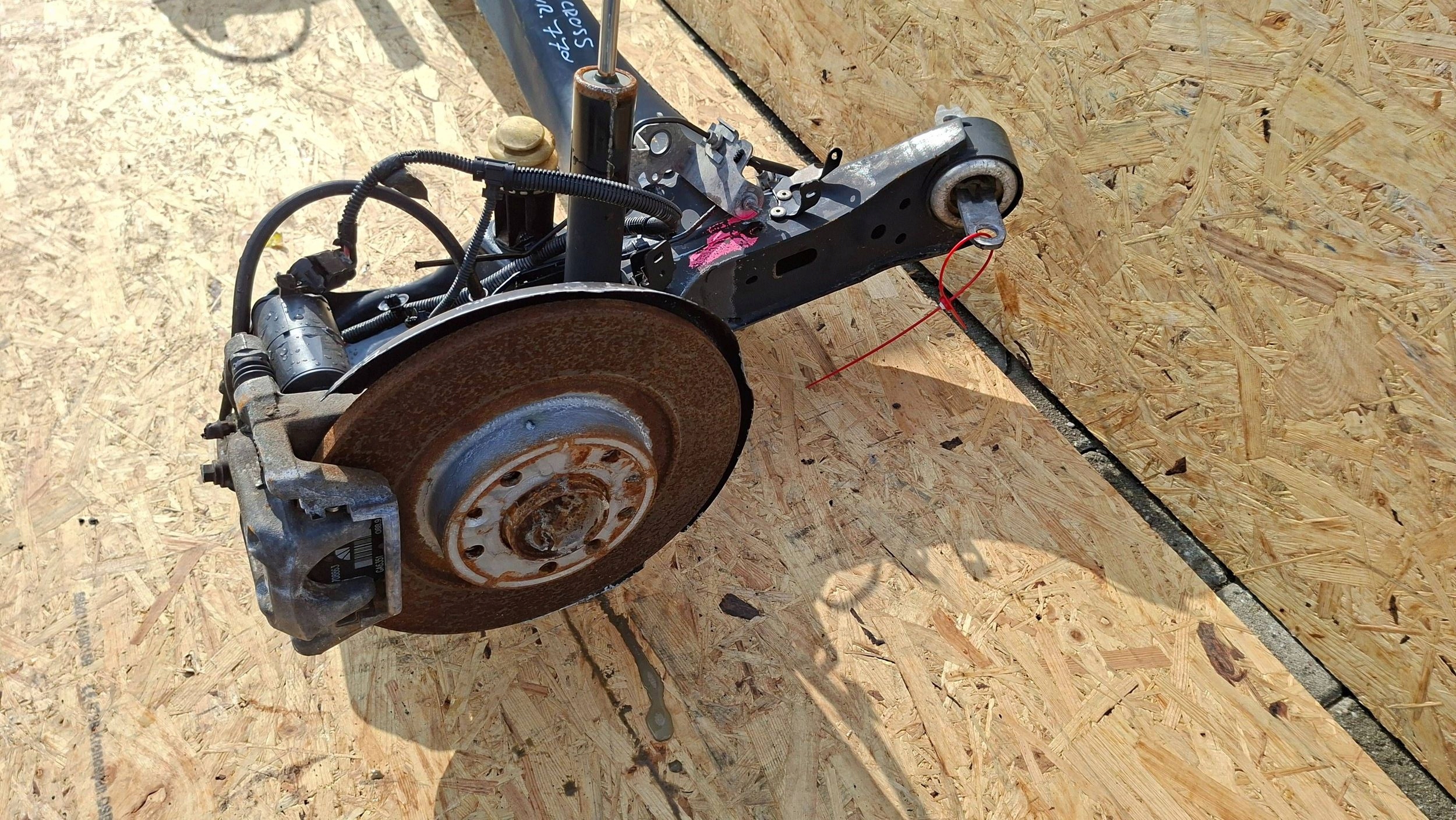 axis rear part discs CITROEN C5 AIRCROSS 2017