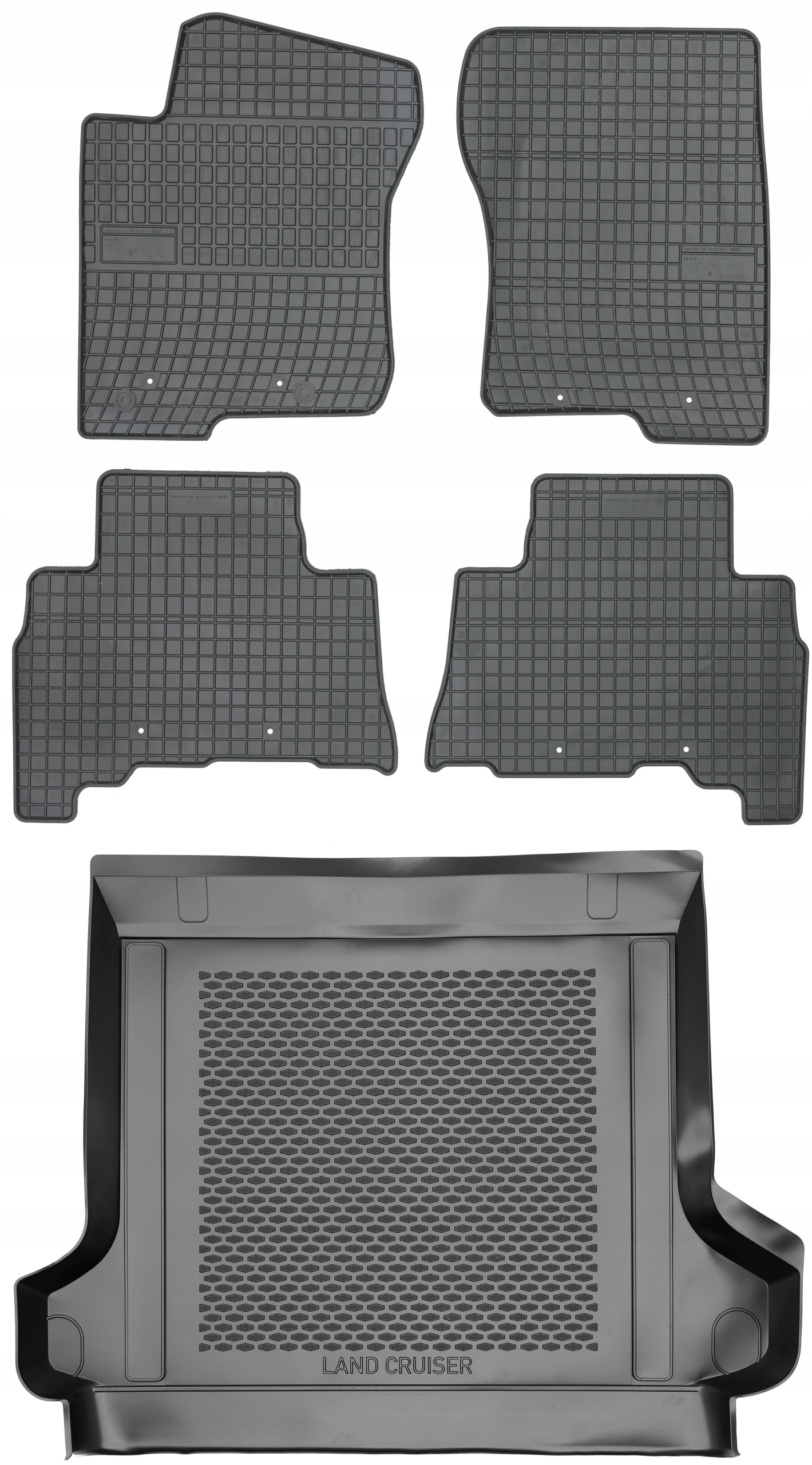 Land Cruiser 150 Fl 17 – rohož batožinového priestoru koberčeky