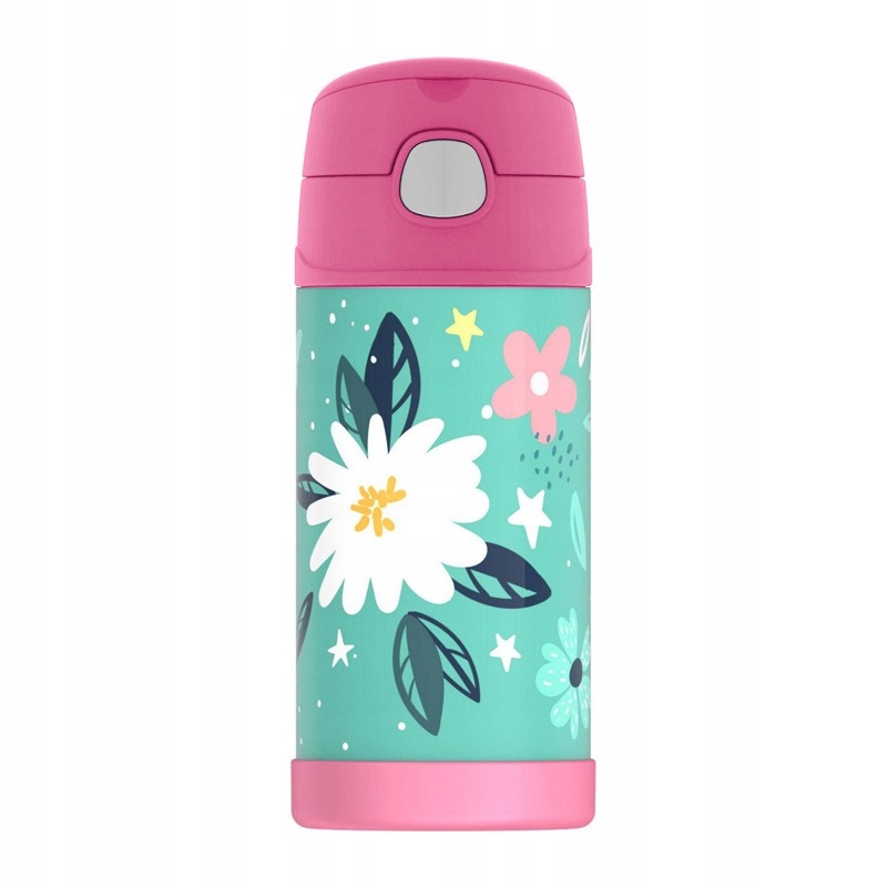 Thermos FUNtainer termos dziecięcy ze słomką – wild flowers