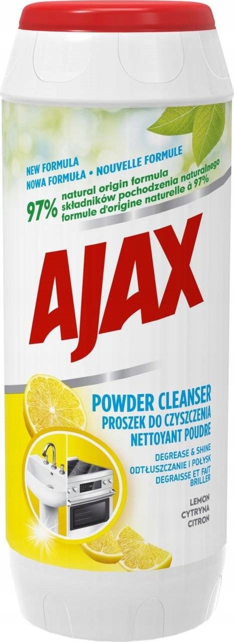 

Ajax Proszek Do Czyszczenia Cytrynowy 450g