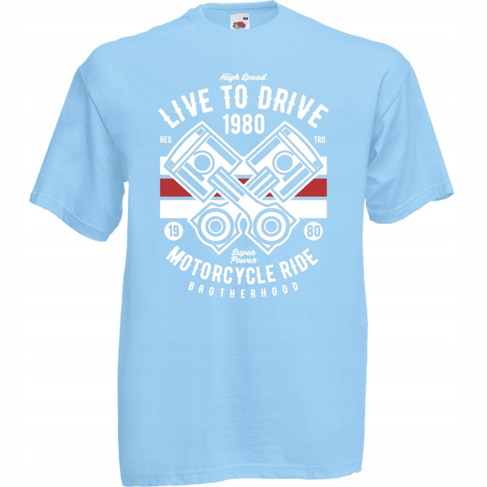 

Koszulka live to drive motocykl części motor L