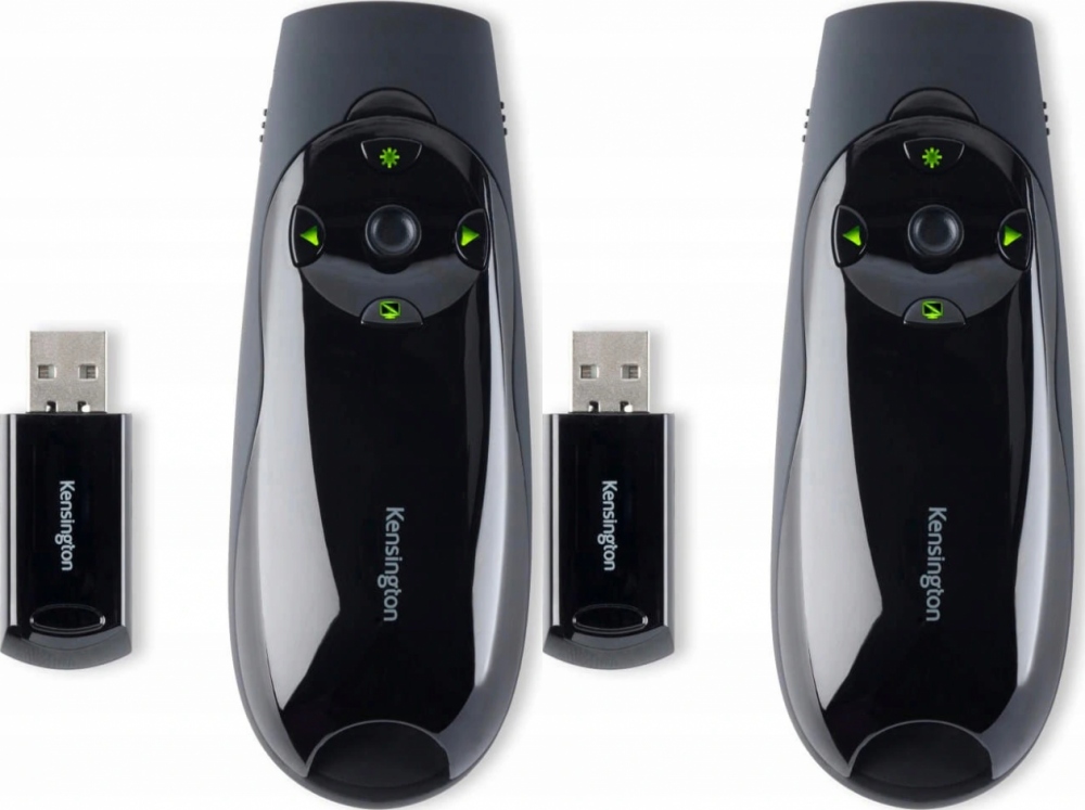PRZENTER KENSINGTON WSKAŹNIK LASER x2